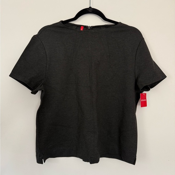 SPANX Tops - Spanx The Perfect Funnel Top Womens Size XL Charcoal Heather 20420R NWT
